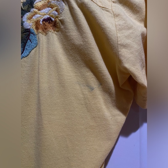 JWLA Yellow Embroidered Blouse - Picture 6 of 6